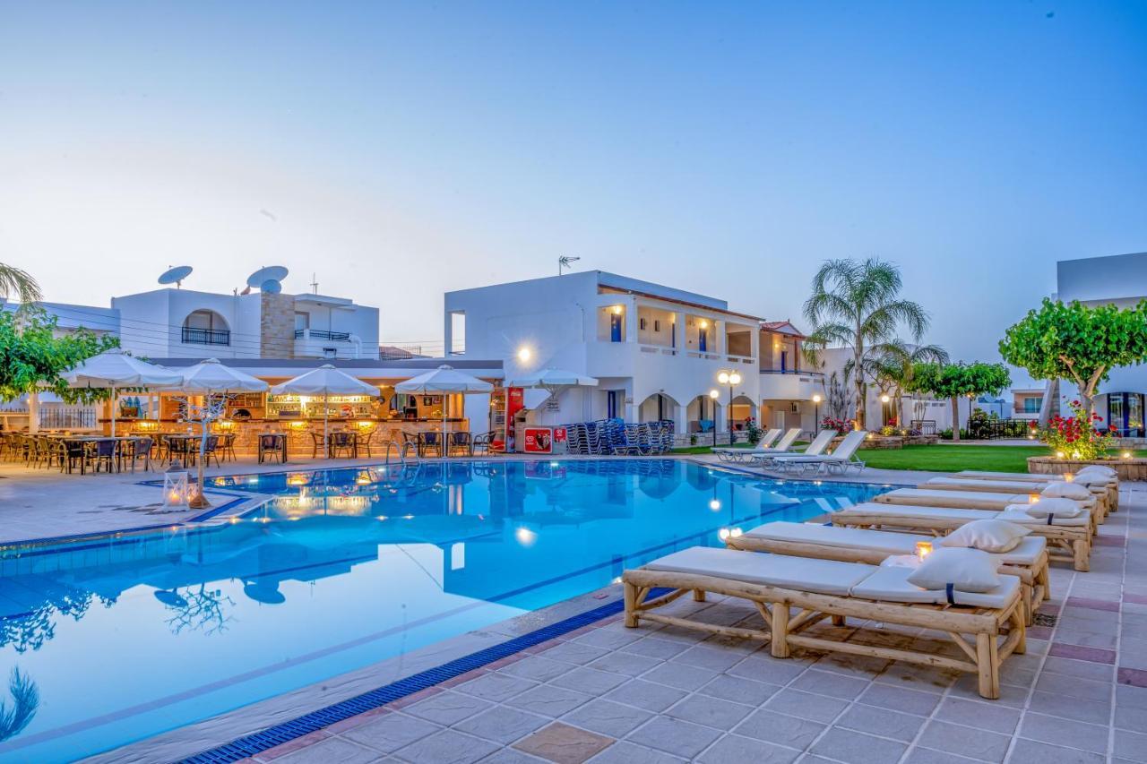 Hotel Maria Rousse Malia Esterno foto