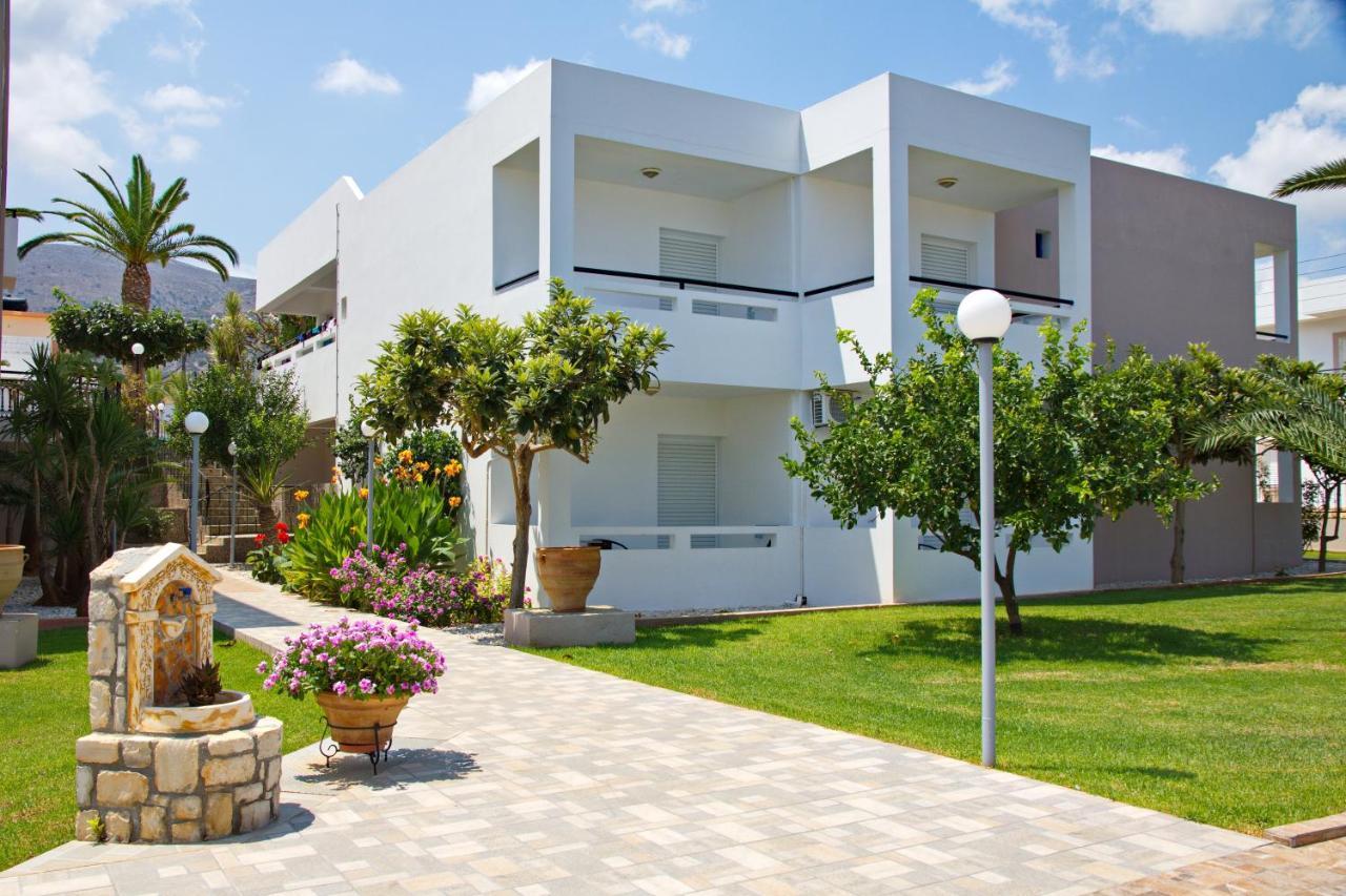 Hotel Maria Rousse Malia Esterno foto